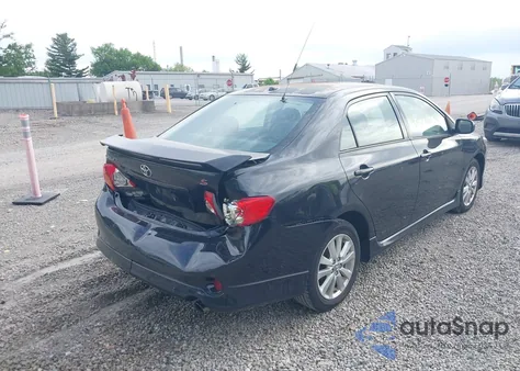 2009 Toyota Corolla S z USA, uszkodzony, nr VIN 1NXBU40E89Z105581